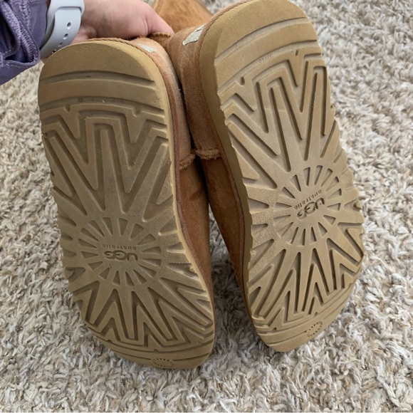 UGG Women's Classic Tall II Boot size 6 Chestnut Sheepskin Insole Suede Outer - Picture 6 of 16